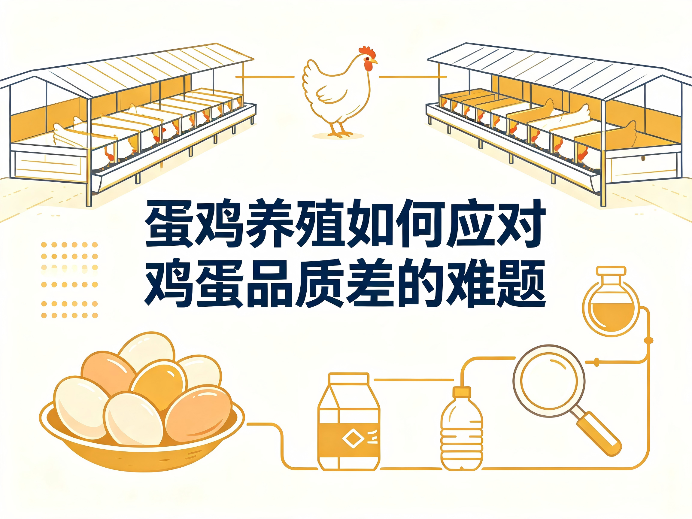 蛋雞養(yǎng)殖如何應(yīng)對雞蛋品質(zhì)差的難題？