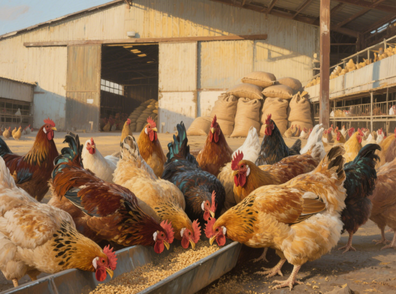 夏天雞吃的少怎么辦
