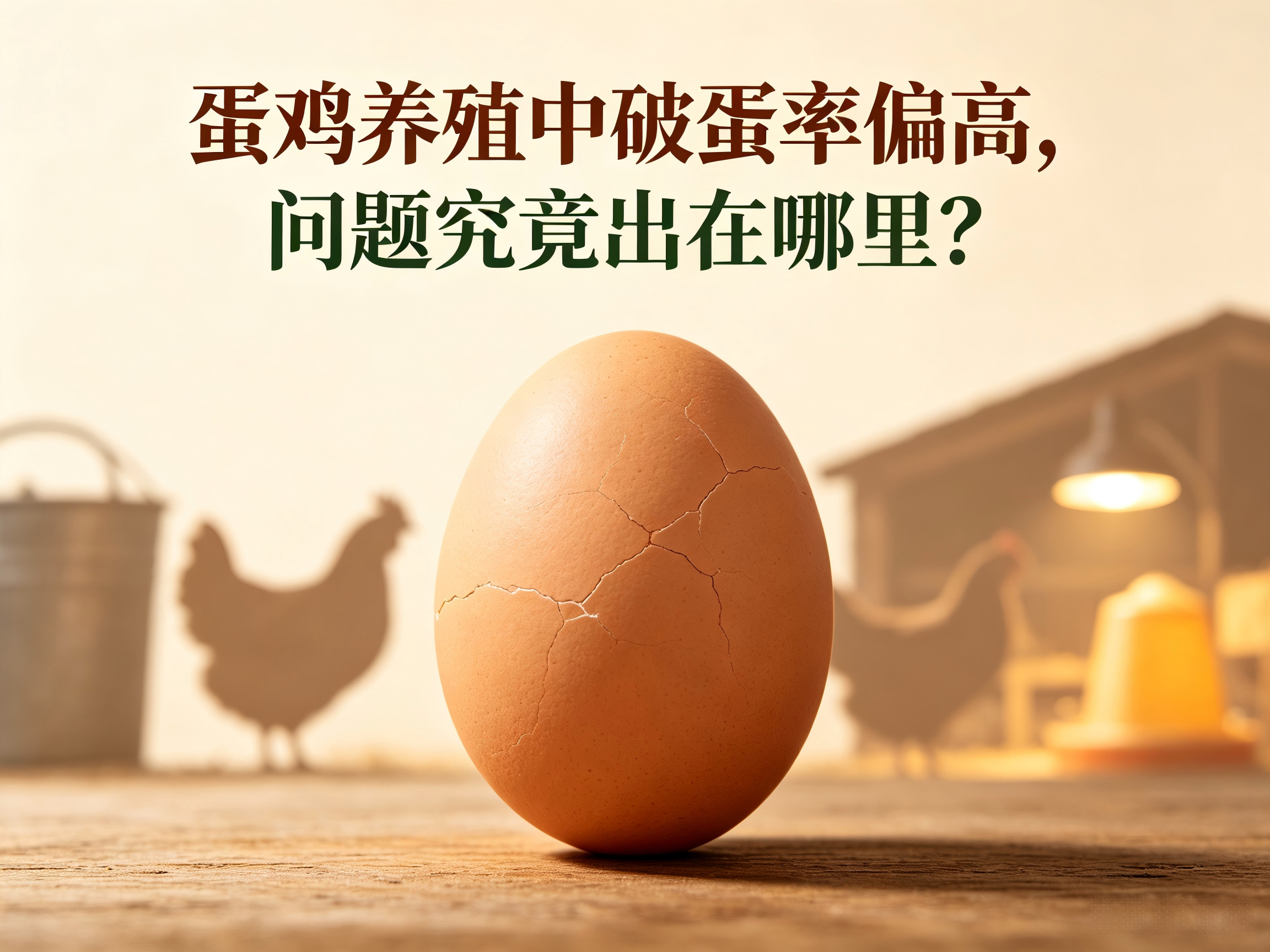 蛋雞養(yǎng)殖中破蛋率偏高，問題究竟出在哪里？